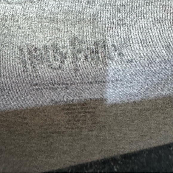 Harry Potter Gray Short Sleeve Graphic Tee T-shirt - Picture 4 of 4